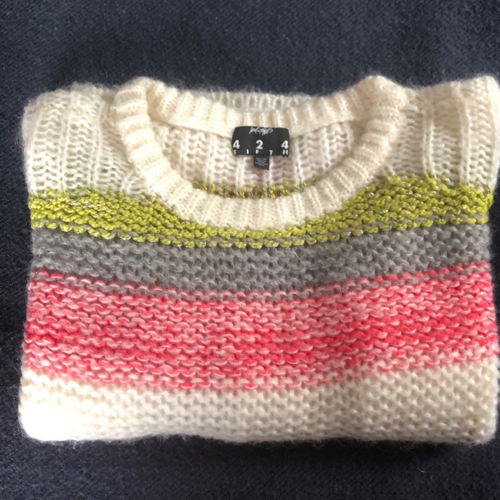 Oversized Cropped Sweater